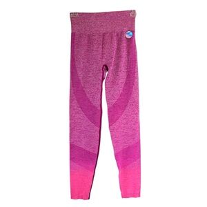 NEW VS Victoria’s Secret Seamless High Waist Legging Pink Thrill Ombre Sz S NWT